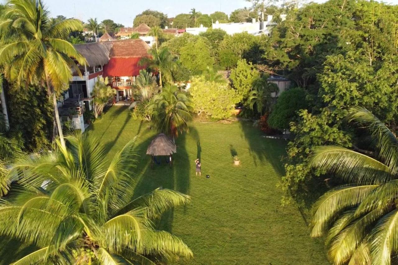 Bungalow Casita Carolina Bacalar Luaran gambar
